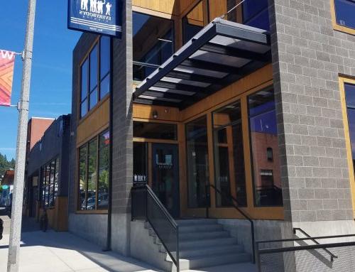 Everybody’s Brewing in White Salmon, Washington:  Located at 151 E Jewett Blvd was completed in August, 2018